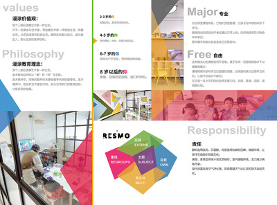 专业设计服务 漫涂美术馆宣传页设计，艺术与商业的完美结合