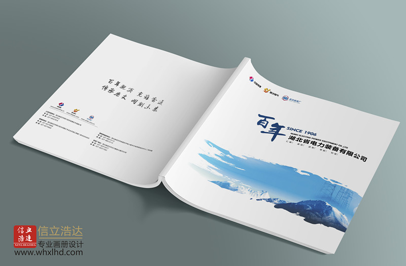 电力装备称雄画册设计，专业服务铸就品牌实力